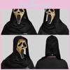 Mask White Scream Skull Ghost Face Masquerade Halloween Party Mock Prop Gift