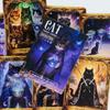 Fun Mysterious Magical Cat Tarot Cards Divination Tool Tarot Card Game  Team Building