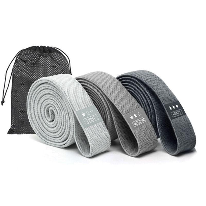 

Knitting Elastic Band Resistance Band Strength Training Fitness Weaving Back Training Latex Tension Band Chest Muscle Stretching Yoga Grey three-piece suit