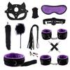 Erotic Sex Toys for Women Adults Games Nylon Bondage BDSM Kits Handcuffs Sex Whip Mouth Gag Soft Fox Tail Anal Plug Sexy Shop
