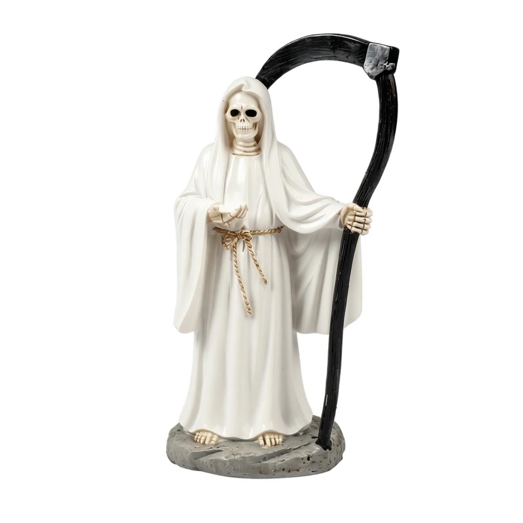 Resin Statue for Garden Desktop Shelf Decor Dark Home Decoration