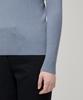 MUSINSA STANDARD WOMAN Women'S Ribbed Slim Turtleneck Knit [Blue Grey]