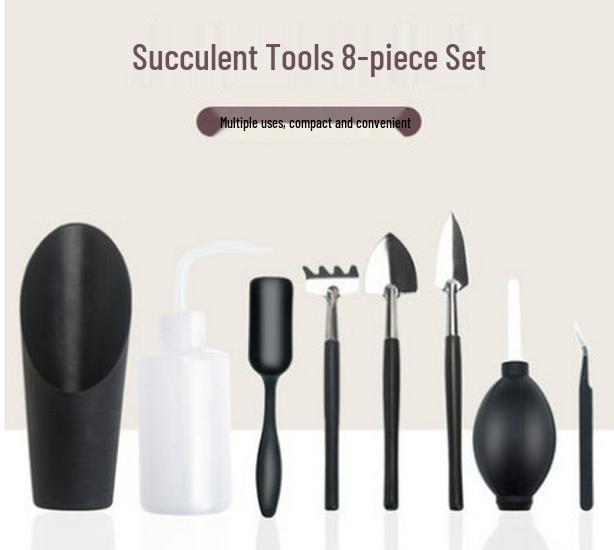 Succulent Planting Tool Set: Gardening Supplies & Bonsai Tools with Watering Can