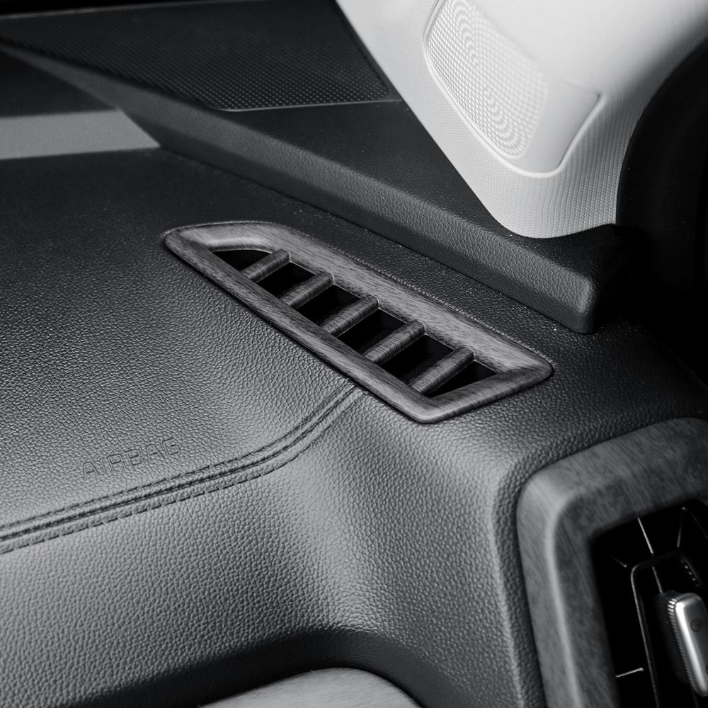 2Pcs ABS Dashboard Upper Air Vent Frame Cover Trim For Kia Sorento MQ4 2021 2022 2023 LHD Interior Decorative Car Accessories
