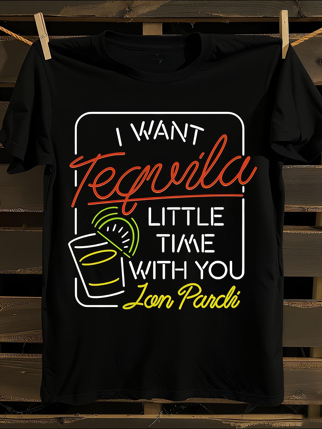 Jon Pardi Merch Funny I Want Tequila Little Time with You... XL