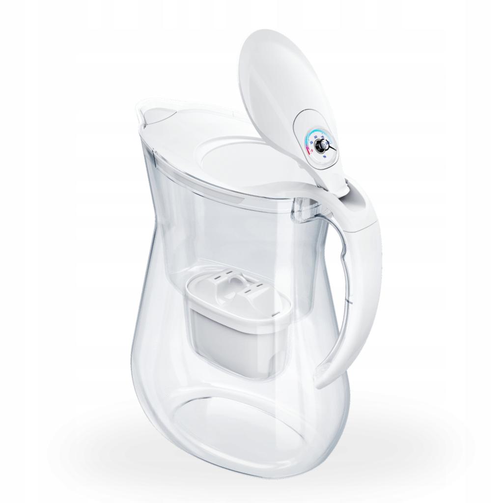 Dzbanek Filtrujący Wodę Aquaphor Lago Biały 3.8L, Wkład Węglowy Maxfor+