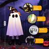 Lighted Specter Hanging Decoration Glowing Specter Hanging Ornament with LED Light For Porch Yard Indoor and Outdoor