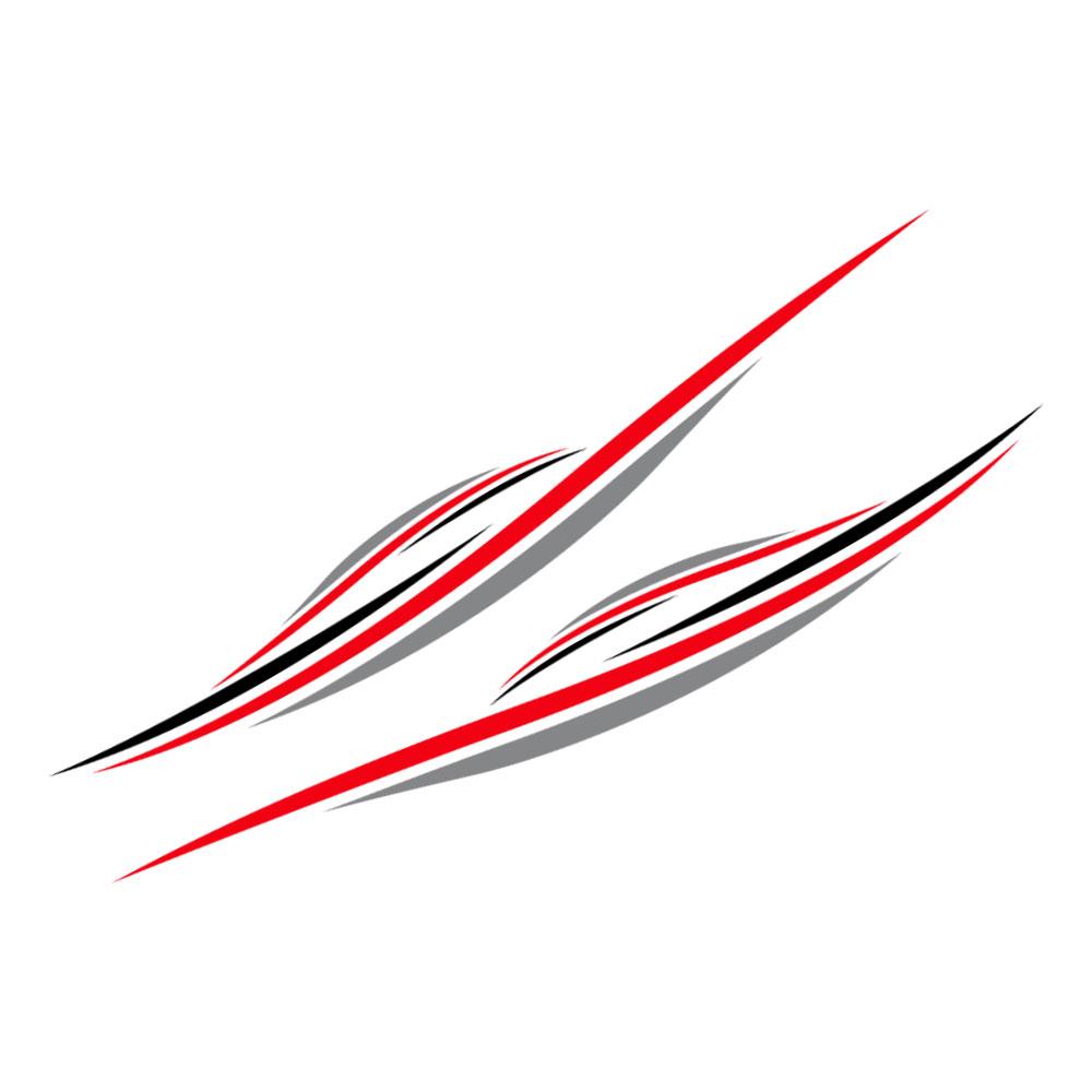 4Pcs/Lot Car Stickers For Peugeot Boxer Citroen Jumper Fiat Ducato Accessories Camper Van Styling Stripes Graphics Vinyl Decals