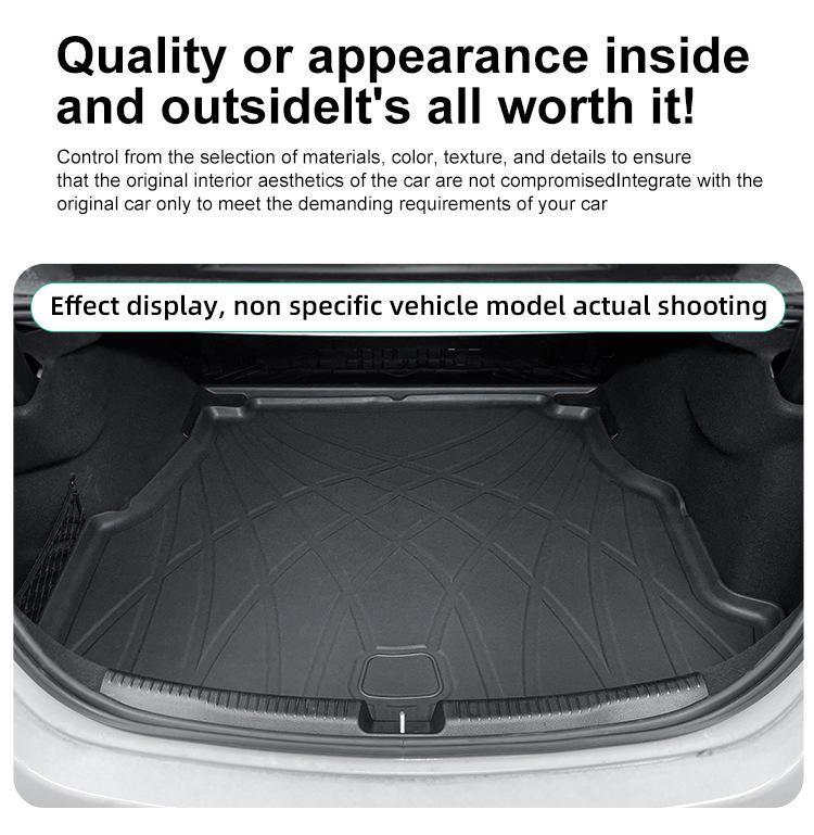 Fits 25 Lexus LBX Models: Custom TPE Trunk Mat