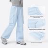 Girls' Cotton Casual Straight-Leg Trousers