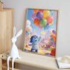 Disney 5D Diamond Painting Kit Sadness Joyful Balloons Home Decor, Perfect Holiday Gift