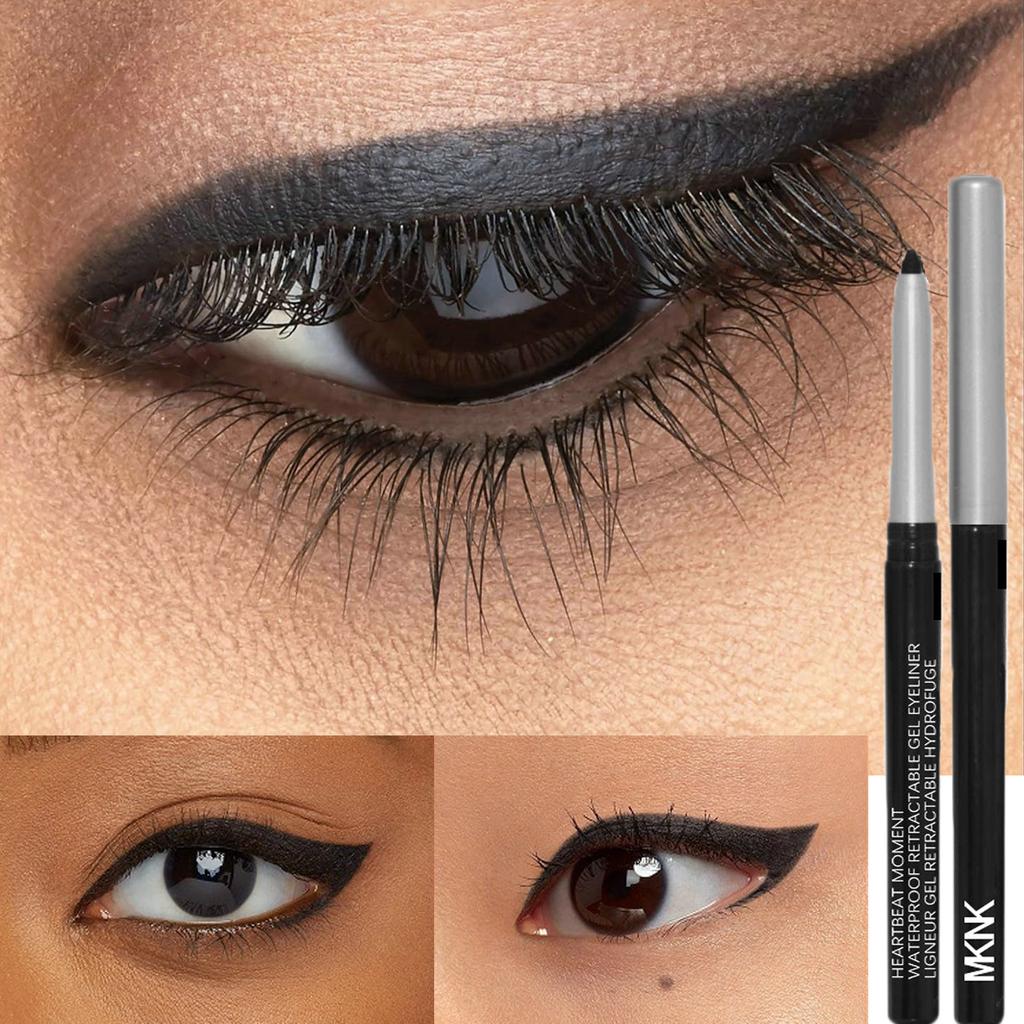 Quick-drying No Blooming Eyeliner Pencil Matte Black Waterproof Long Lasting Eyeliner Liquid Pen High Pigment Eye Makeup Tools