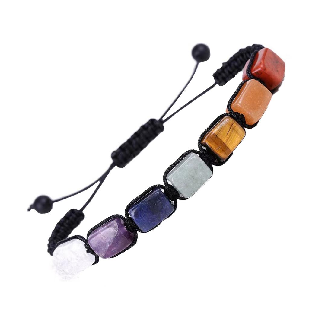 Fashionable Old Agate Color Beaded Bracelet