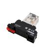 Original Export Small Type Relay Set 8 feet 2 Open 2 Closed RXZE1M2C Base + RXM2L Universal Economic Base (Size : B2BD DC24V)