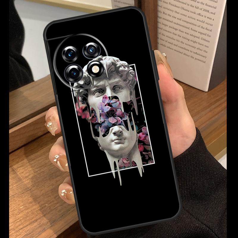 Greek Aesthetics Plaster statue art Case For OnePlus Nord 5 CE 2 3 4 Lite N20 N30 OnePlus 15 R 13R 12R 10T 13T 10 11 12 13 Cover