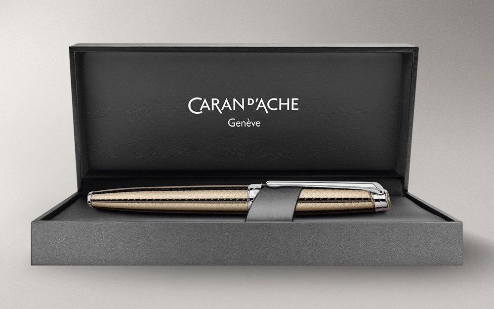 Caran d'Ache Leman Caviar Water-Based Ballpoint Pen, 4779-497, Officially Imported