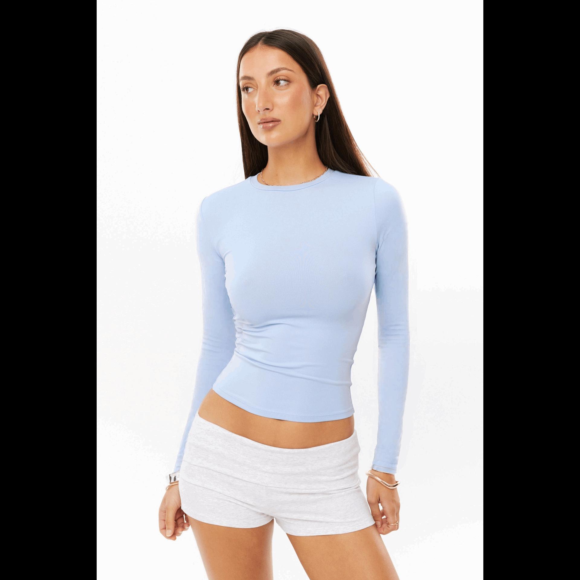 Seamless Nude Shaping Long Sleeve Women s Top Medium