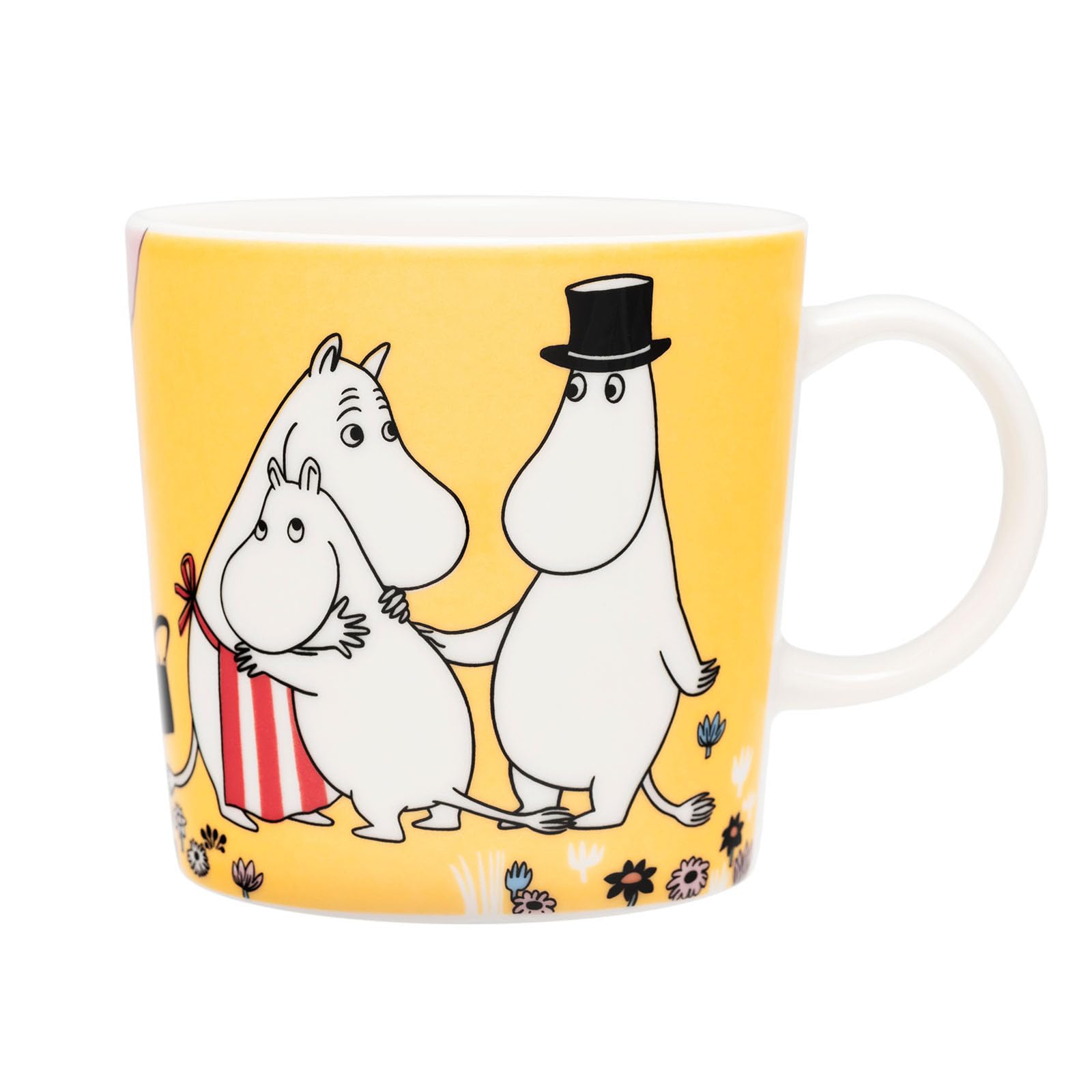 

[Officially Imported] Moomin Arabia Mug, 0.3L, Classic Family Time, Moomin Tableware, Arabia, 1076287