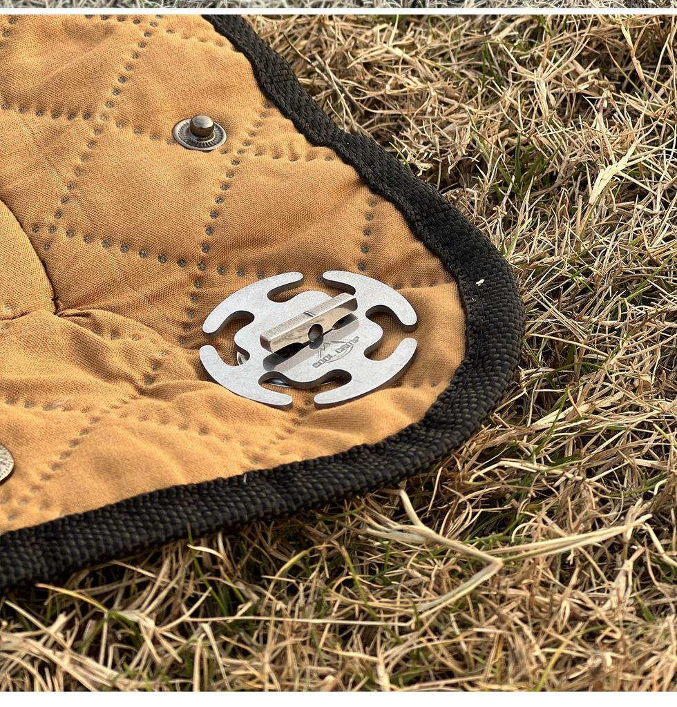 Stainless Steel Tent Canopy Rope Hook with Round Washer