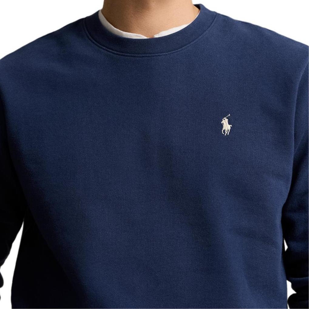 Polo Ralph Lauren Vintage Cotton Sports Crewneck Sweatshirt Men Sweatshirt Navy-Blue MNPOKNI16823647