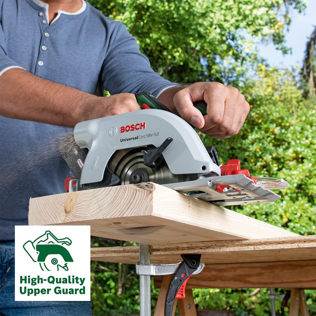 Bosch 18V Cordless Circular Saw Unit Charger Sold Parallel Dust Collection and 160mm Saw (Main Only, Separately, Guide, Adapter, 24-Blade Blades)