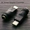 Hot Sale 1PC DC Power Adapter Converter 5.5x2.1mm Female Jack to USB Type C Male Connector