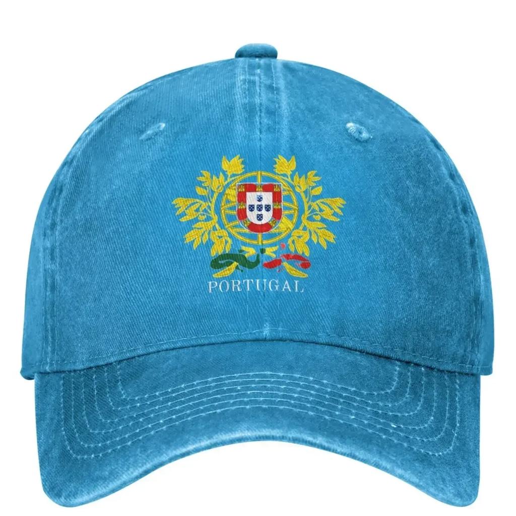 Portuguese Coat Of Arms Casual Baseball Cap Summer Portugal Flag Trucker Hat Hip Hop Hats Couple Women Baseball Caps