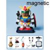 1 Set Anime Game Capibala Figure Model Creative Magnetic Capybara Statue Ornaments 3D Printing Sculpture Gifts For Kids
