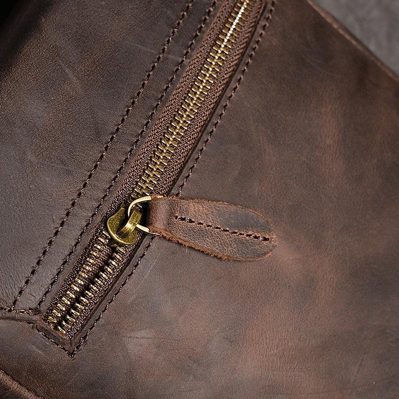 High Quality Messenger Bag for Men Genuine Leather Crossbody Bag Male Easy Travel Shoulder Bag for Tablet Men's Leather Handbag