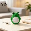 Safe Rounded Edge Playthings 3D Printed Mini Frog Tumbler Toy, Roly-Poly Wobbling Cartoon Miniature Figures, Early Education Enlightenment Tools