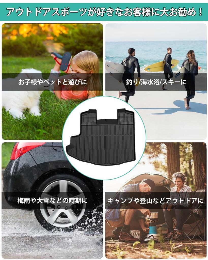 Mixsuper Crown Crossover Luggage 3D Trunk TPE and Compatible with Crown Crossovers from September 2022 Compatible with Models Without a Spare Mat,