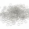 1000Pcs  6 8 10mm Metal Double Loops Open Jump Rings Split Ring Connector for Jewelry Making Findings DIY Bracelet Earrings
