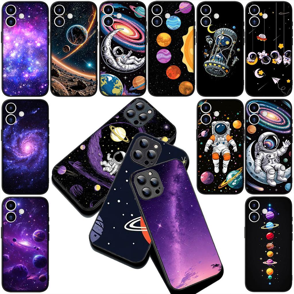 Universe Galaxy Astronaut SKY Cover for Samsung Galaxy S10 Lite S8 S9 Plus A33 A34 A31 70 A71 A72 Note 20 9 8 Coque Phone Case