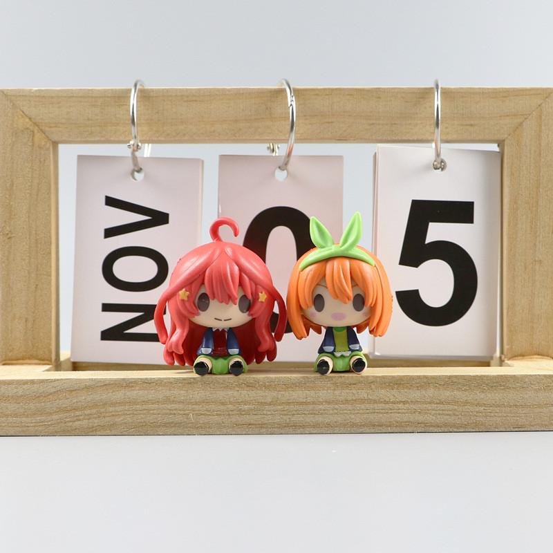 Adorable Q Version Five Equal Parts Bride Anime Figure Collectible Toy For Display