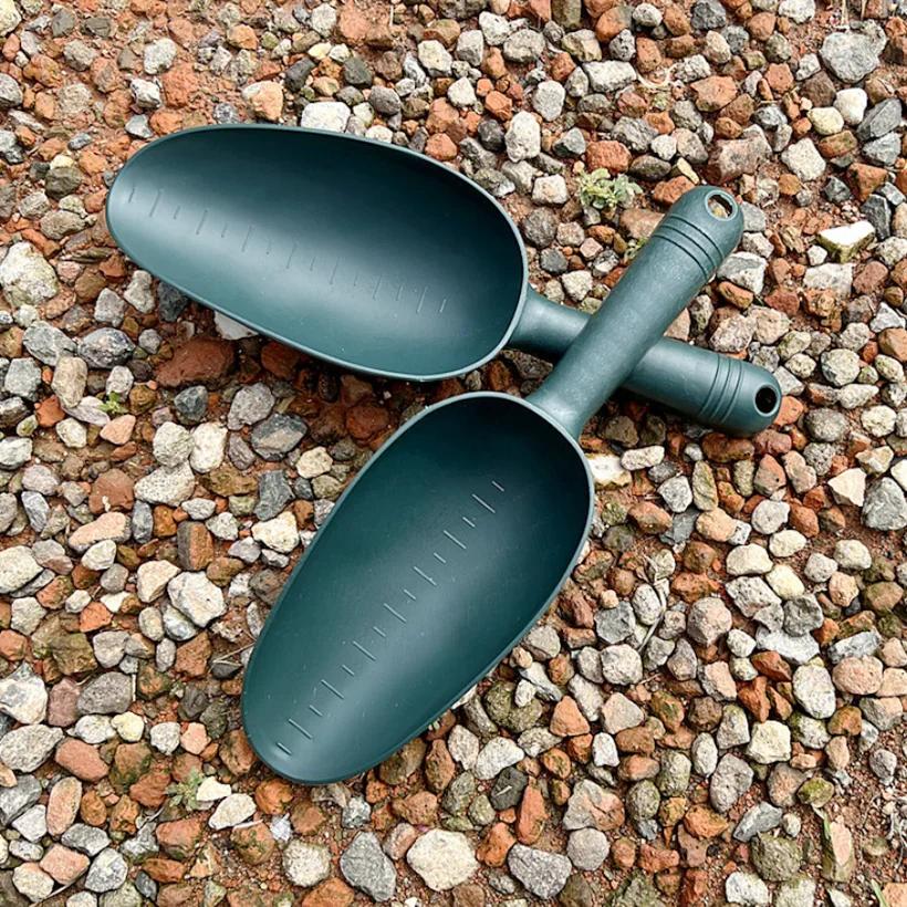 Gardening Thickened Plastic Soil Shovel Succulent Soil Spoon Balcony Vegetable Planting Digging Shovel Loosening Manual Aerators