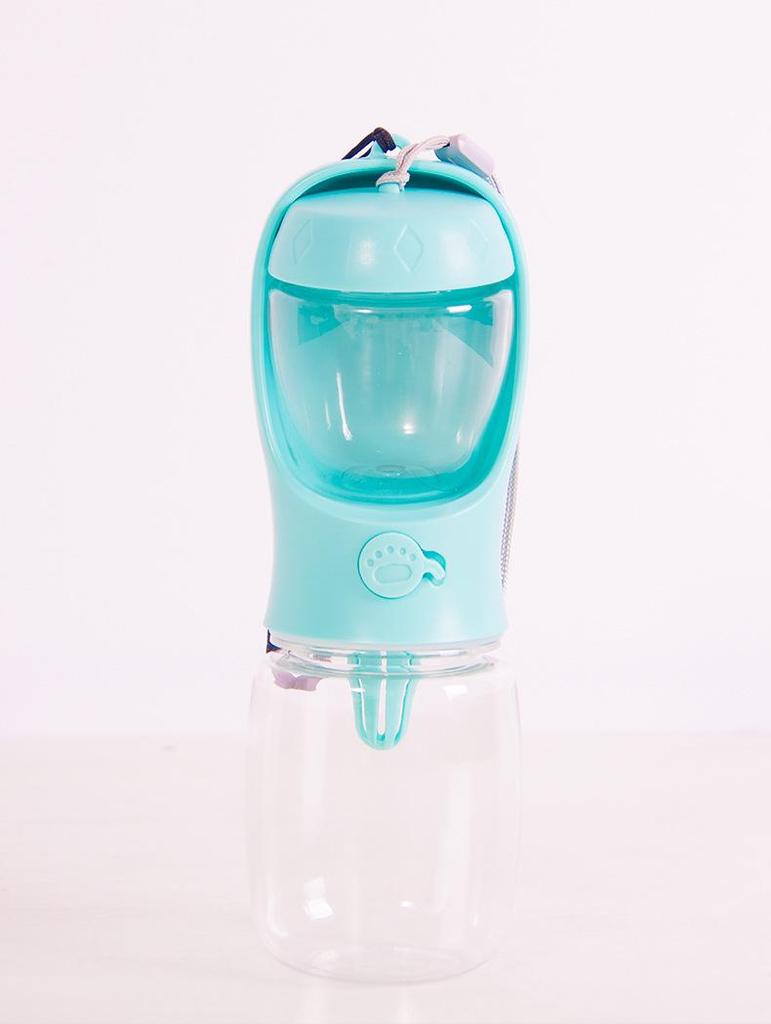 Dual Pet Water & Food Bottle: Portable 2-in-1 Outdoor Drinking Cup & Feeding Bowl for Dogs & Cats