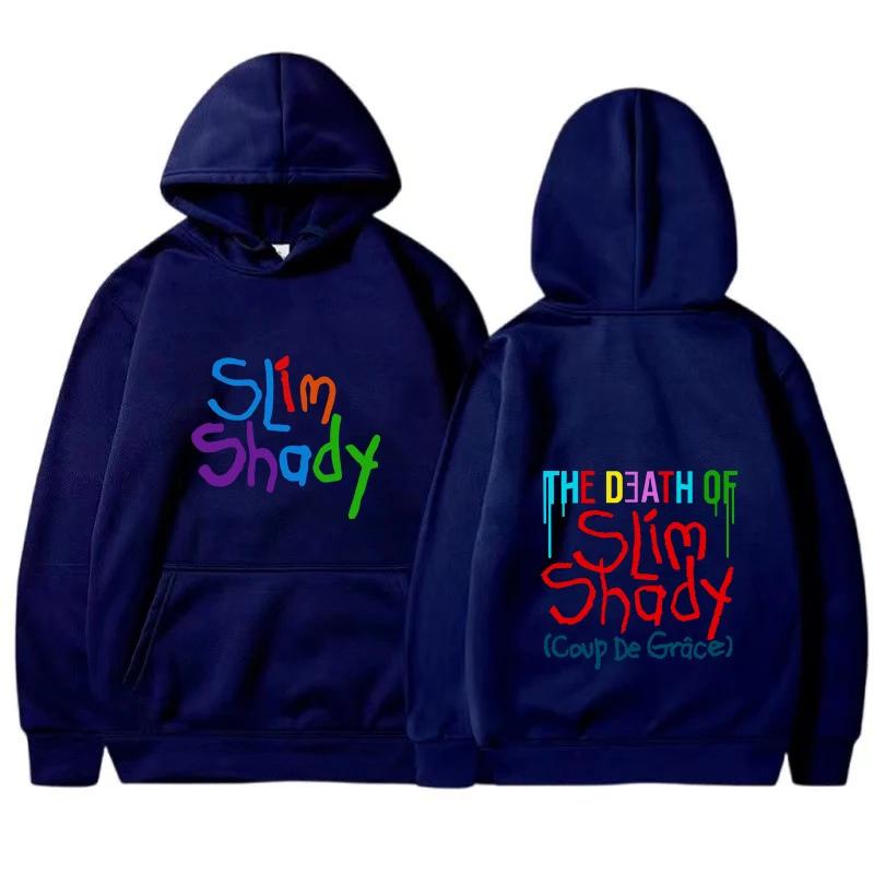Hot Eminem New Album The Death of Slim Shady Renaissance Hoodies Men Clothing Harajuku Autunm Winter Unisex Graphic Pullovers