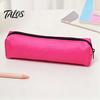 Wide-mouth Zipper Pouch Oxford Pencil Case, Large Capacity Pen for Students, Nylon Fabric Bag Simple Stationery Office School Travel Storage Case