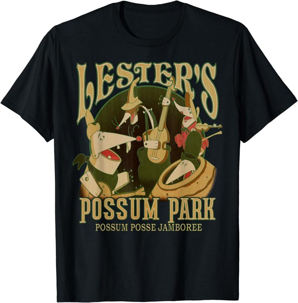

A Goofy Movie Lester s Possum Park Vintage Poster T-Shirt S-4XL Unisex Tee Unisex T-Shirt M