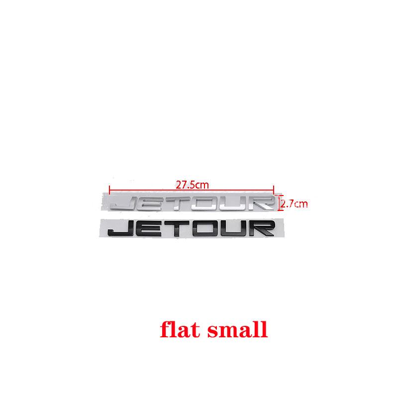 JETOUR english badge car stickers for Chery JETOUR refit labeling the cover hood head letter logo rear trunk decorative decal