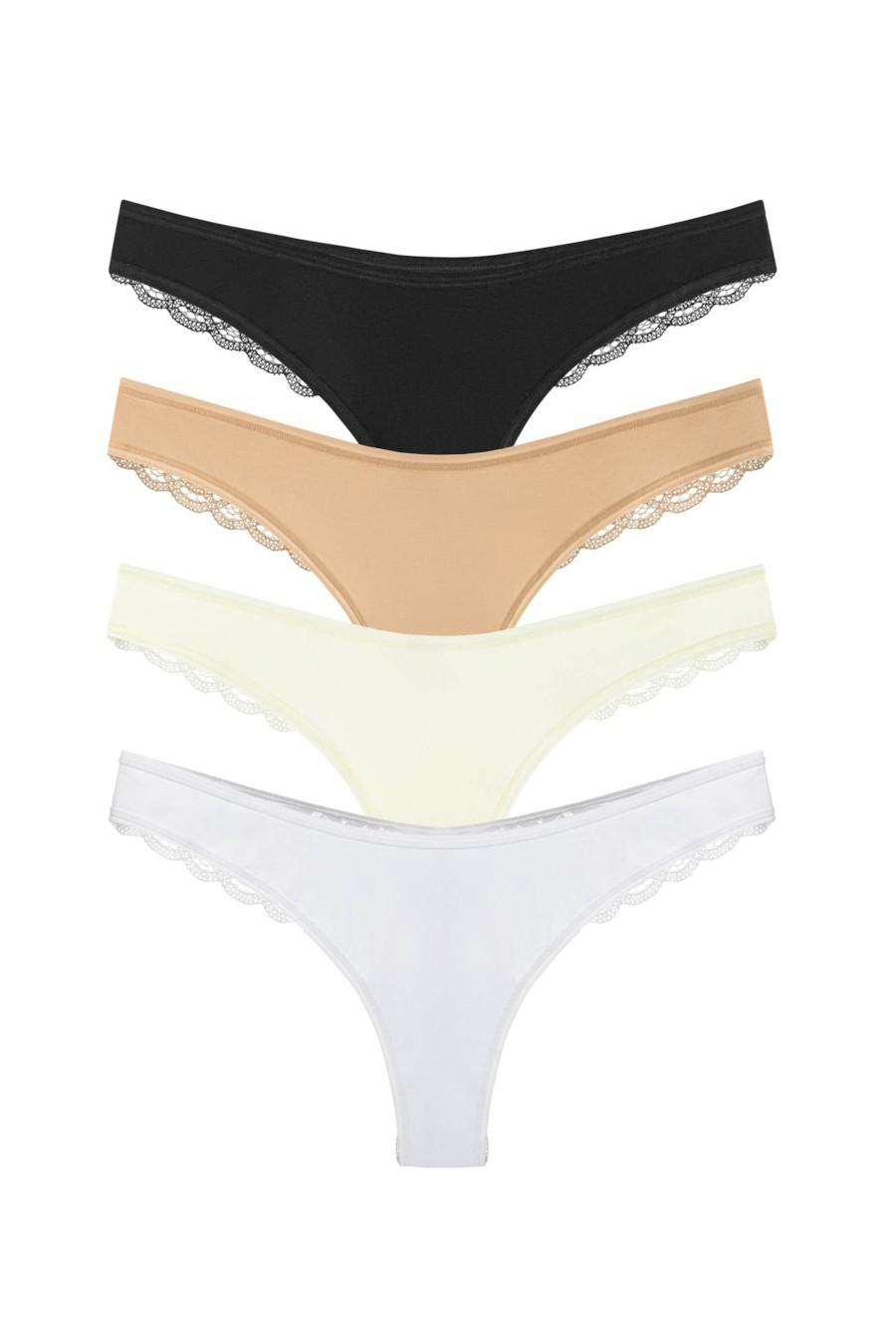 

Трусики стринг Anabel Arto (82370) 5(XL) різнокольорові кольору