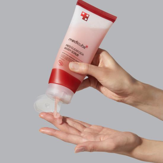 Medicube Red Clear Cica Body Scrub 270g (3 Options)