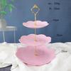 Three-Tier Dessert Display Stand for Parties and Weddings