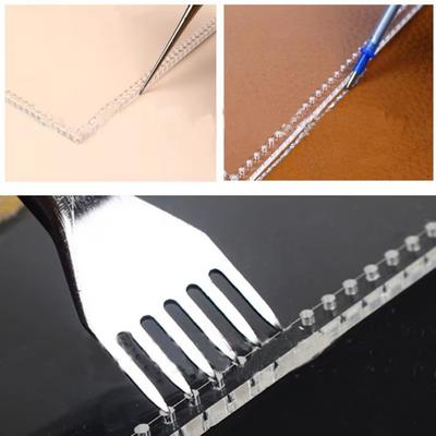 DIY Leather Tool Template Pen Container Handmade Leather Stencil Brush Pot Making Acrylic Leather Making Mold
