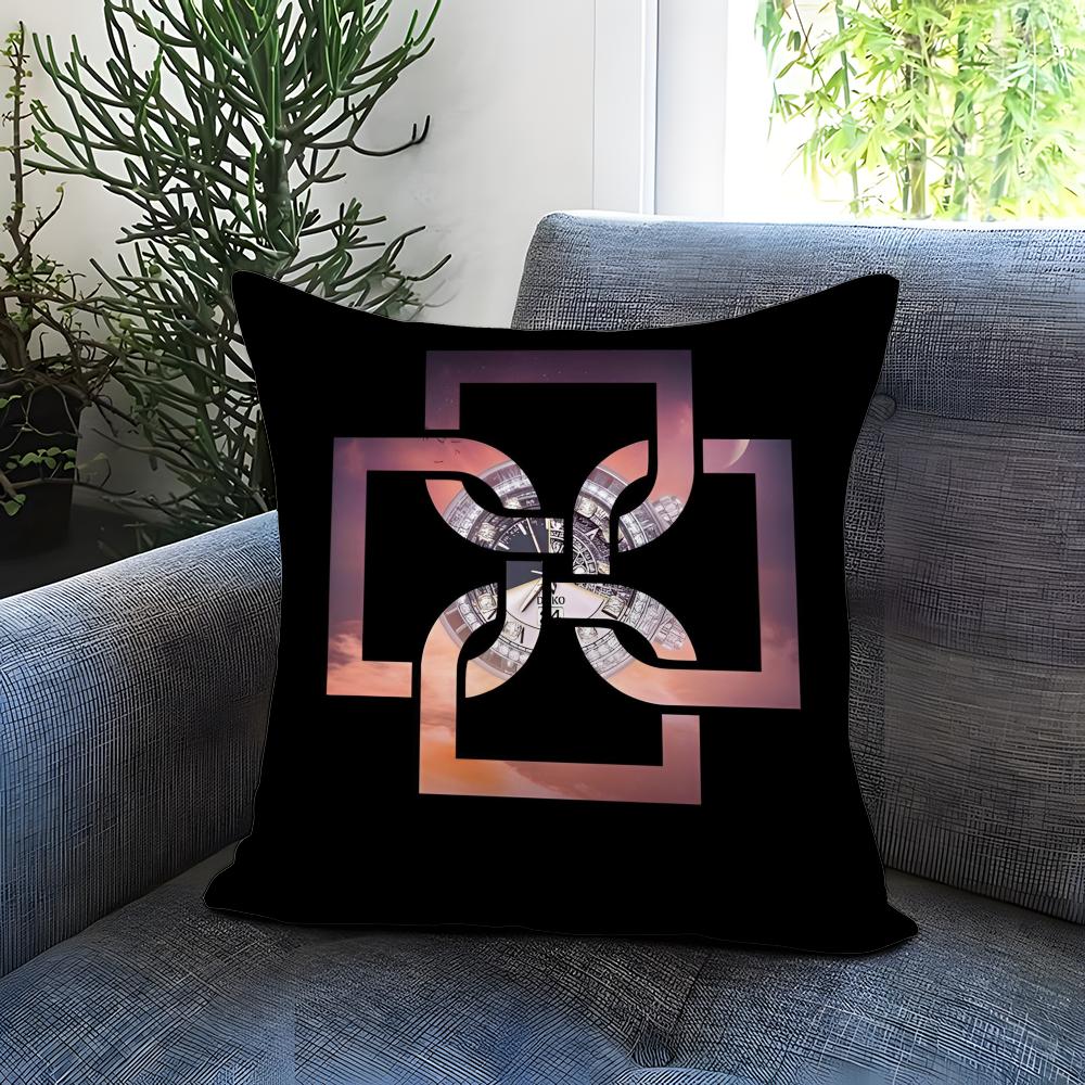 Popular DDuukiing Cushion Cover Comfortable Reversible Pillow Cover Ideal for Car Sofa Bedroom Beyond