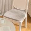 Detachable Chair Cushion Solid Color Anti Slip Comfortable Office Restaurant All Season Universal Simple Elastic Seat Cushion