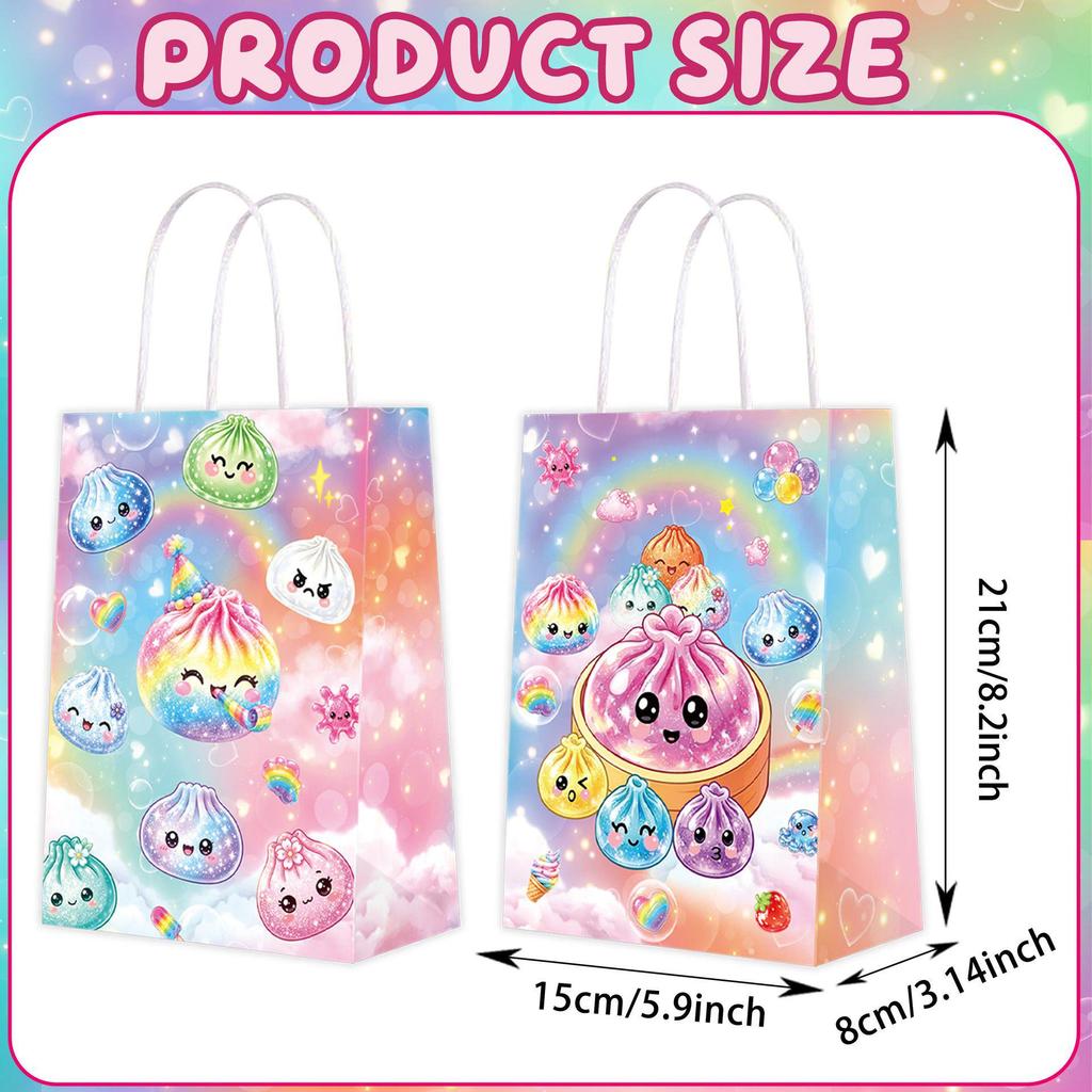 Cartoon Birthday Party Set: Squeeze Toy Decorations, Plates, Cups, Napkins, Tablecloth, Flags