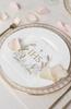 Communion Napkins Ihs Gold 33X33Cm 12 pcs