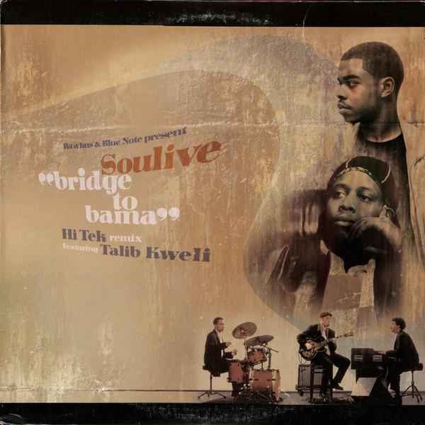 12-дюймовая пластинка SOULIVE Bridge To bama RWK349 RAWKUS 2001 US Rap HipHopRB Б/у