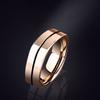 Ring Men'S Light Luxury Plated Rose Gold Ring Niche Men'S Personalized Ring Jewelry